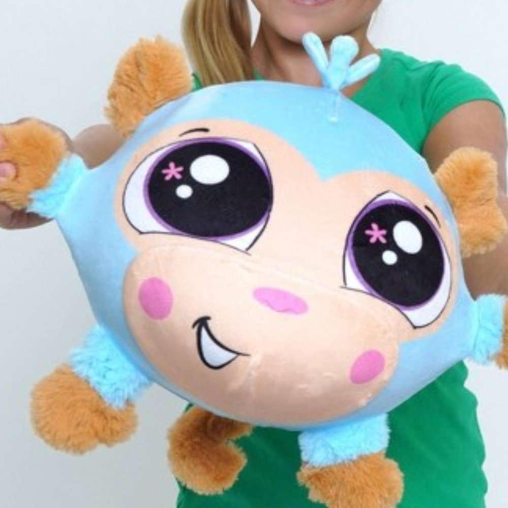 Fuzzy Wubble "Stuffed" Animal - Ollie the Monkey 🌻